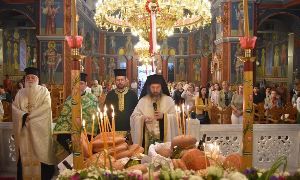 Εορτή της Πεντηκοστής στην Ιερά Μητρόπολη Μερωνειάς